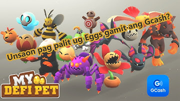 My Defi Pet: Unsaon pag palit ug eggs gamin ang Gcash?
