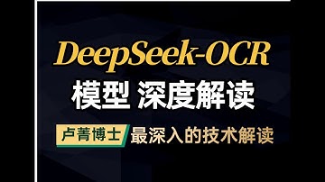 【AI大模型教程】DeepSeek-OCR深度解读：架构革新 视觉词元，OCR只是表象，让AI理解文档才是核心#人工智能 #人工智能课程 #deepseek #deepseekai #大模型 #ai