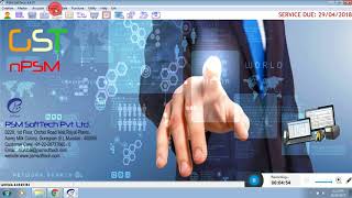 HOW TO GENERATE GST  REPORT  AND UPLOAD  GSTR-1 IN PSM screenshot 4