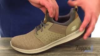 skechers delson camben mens trainers