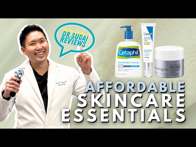 Dermatologist Reviews: Affordable Drugstore Skincare Essentials class=