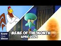 April 2024s meme of the month revealed