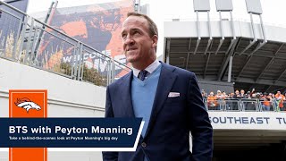Behind the scenes with Peyton Manning for his Ring of Fame induction festivities