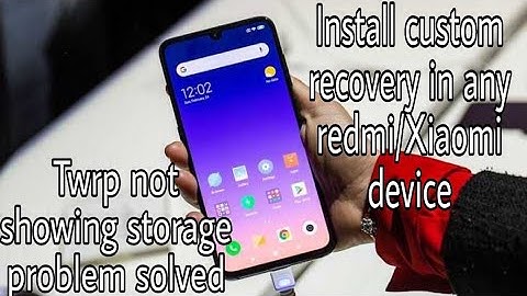 install pbrp recovery in anyxiaomi device - install pitch black recovery on redmi note 5