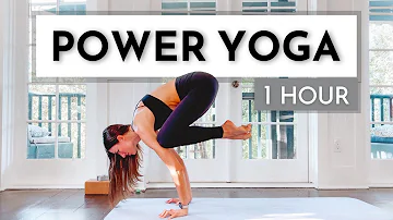Power Yoga Flow - 1 Hour Sweaty Vinyasa Yoga Class with Kate Amber