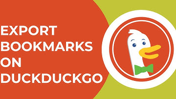 How to Export Bookmarks in DuckDuckGo | Backup and Transfer Your Favorite Sites 2024?