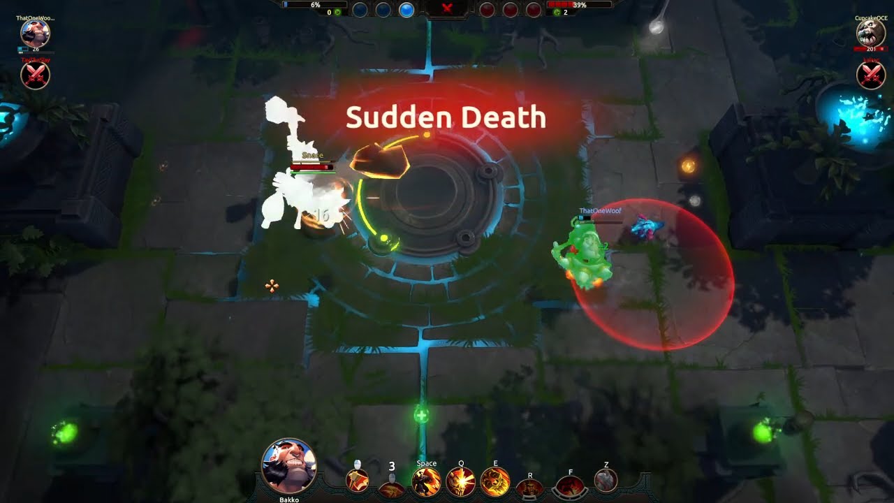 Clutch Bakko 1v1 Almost Perfectly Played - Battlerite