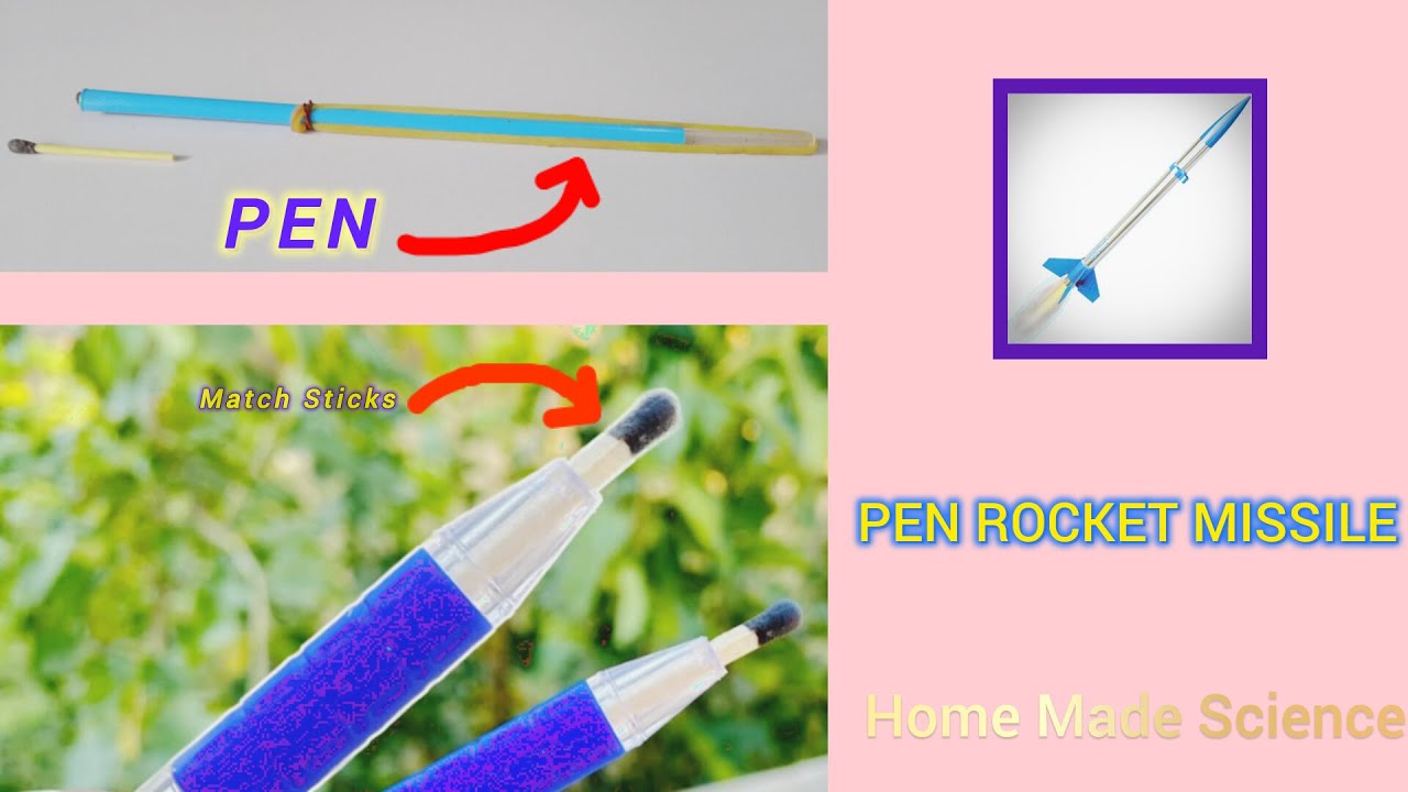 HOME MADE ROCKET | SCIENCE EXPERIMENTS | CURIOUS JUNCTION | CRAFTIDEAS ...