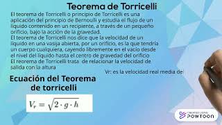 Teorema de Torricelli