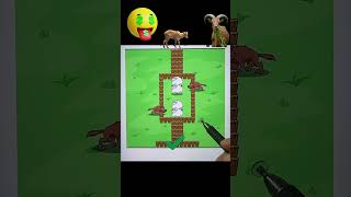 OMG Try to Escape the 'Goat Servile Wall Bear' and Win Big #funny #viral #gameplay #shorts screenshot 1