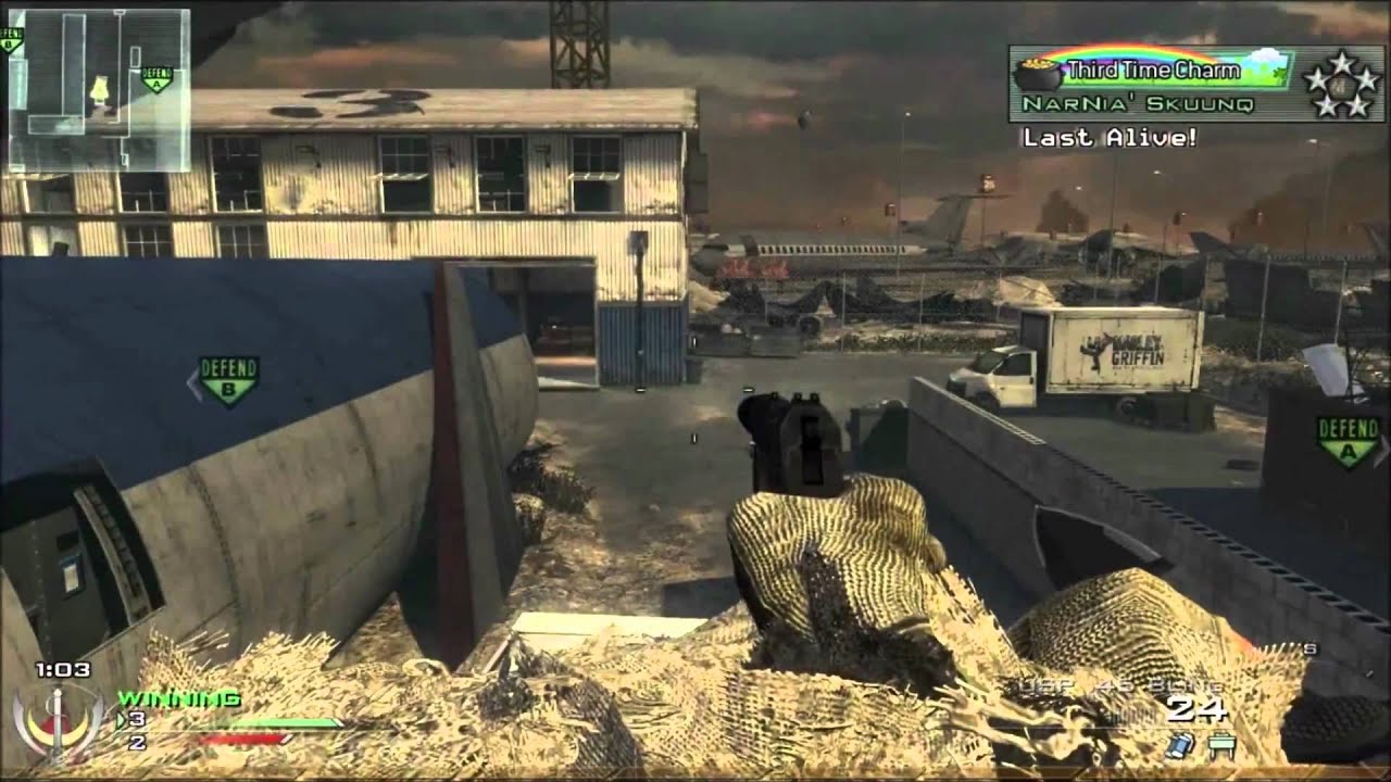 First Blood Trickshot Hitmarker Scrapyard