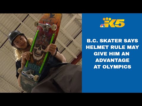 Video: Tragen olympische Skateboarder Helme?