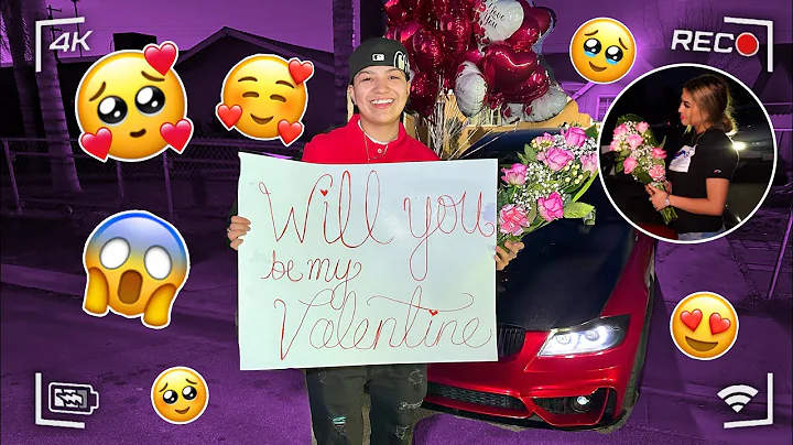 A Romantic Valentine's Day Surprise: Asking Her to Be My Valentine