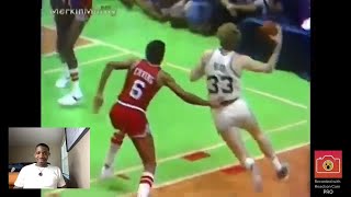 Larry Bird Rare Emotions Celtics Vs 76ers Game 7 1981