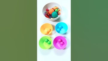 color sorting ASMR #trending #satisfying #asmr #viral #shorts