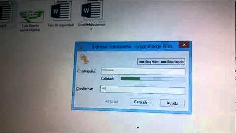 Encriptacion con Cryptoforge