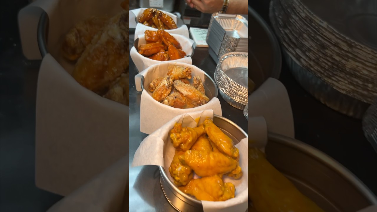 Which wing flavor from International Wings Factory in NYC are you DEVOURING?! 🍗🔥 #DEVOURPOWER