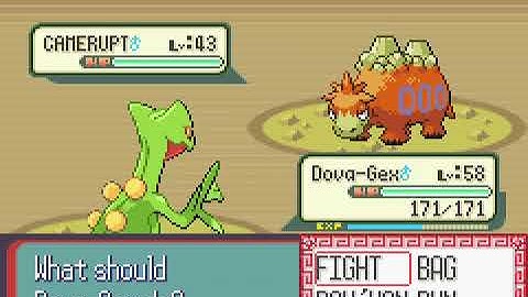 Pokemon Ruby: Versus Team Magma Leader Maxie (Final Battle)