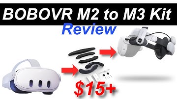 Amazing Headstrap with Flaws at Launch - BOBOVR M2 to M3 Retrofit Kit Review | Meta Quest 3