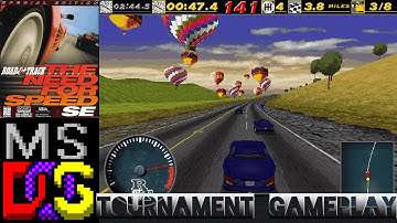 The Need for Speed: SE (1996) -The first game in a long running series - Playing good MS-DOS games 7