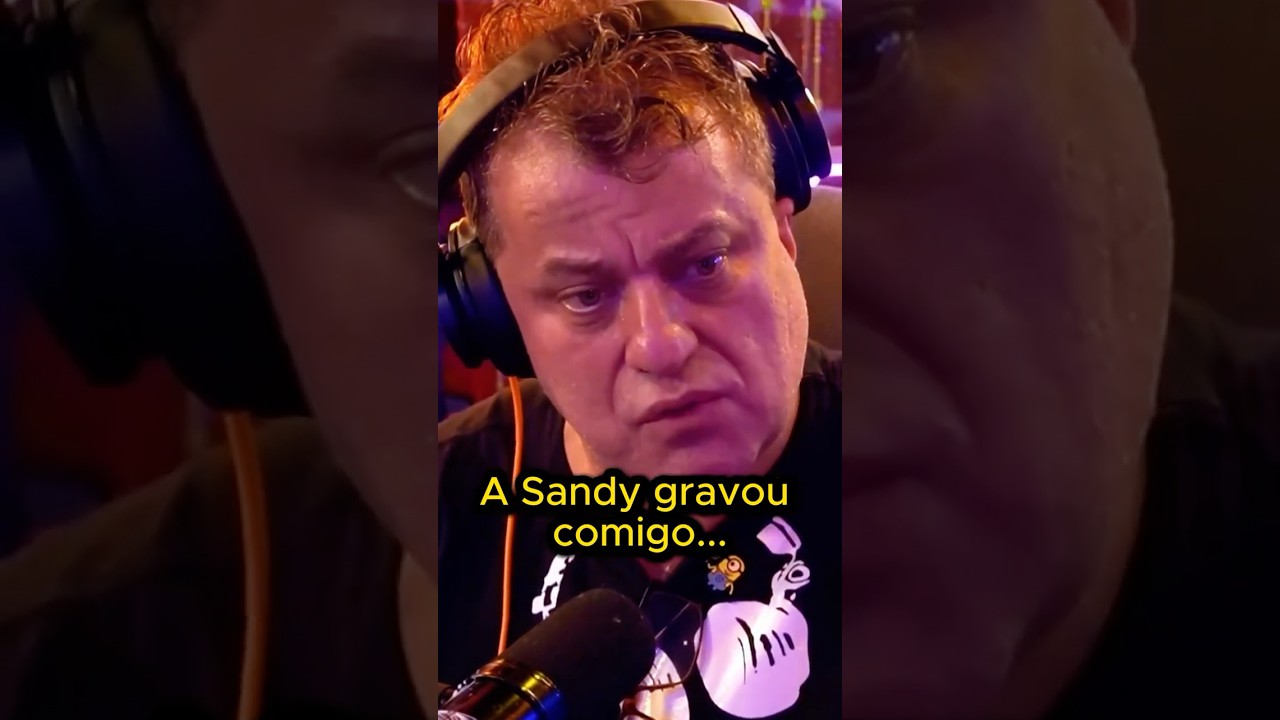 o MANOLO REY DIRIGIU a SANDY EM SING 🎙️ #podcast