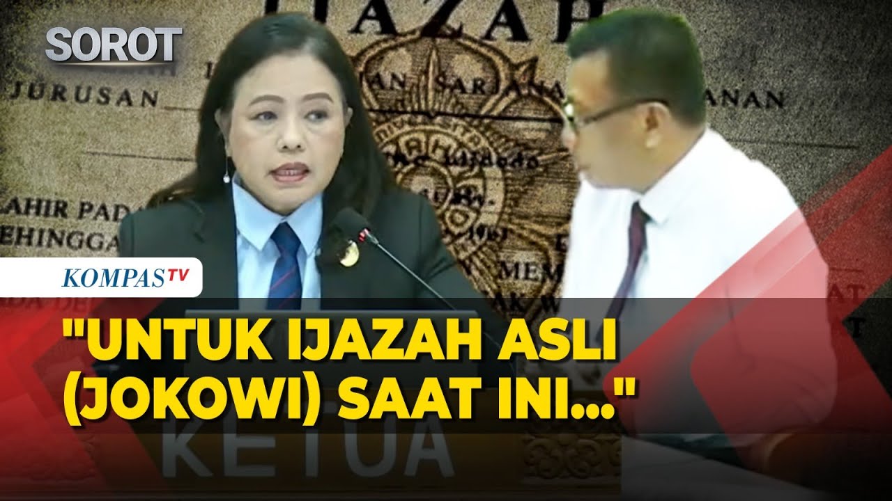 Jawab Polda Metro Jaya Ditanya Ketua Sidang KIP soal Arsip Ijazah Jokowi