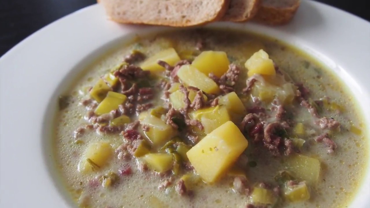 Hackfleischsuppe - YouTube