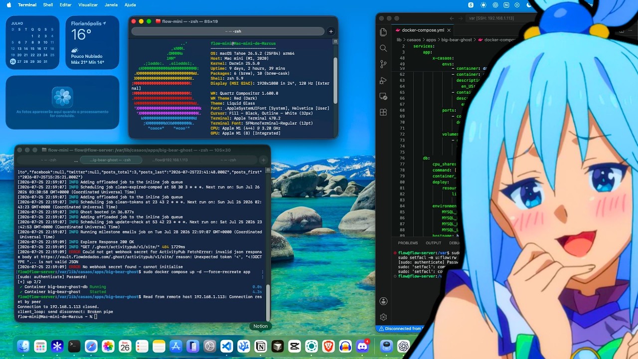 comprei um mac mini e me apaixonei...
