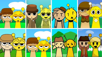 Incredibox - Sprunki but ONLY SIMON and TUNNER in ALL Different Mods