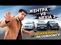 JENTRA vs NEXIA 3 UZ GM AVTOMOBILLARI | TEZLIGI