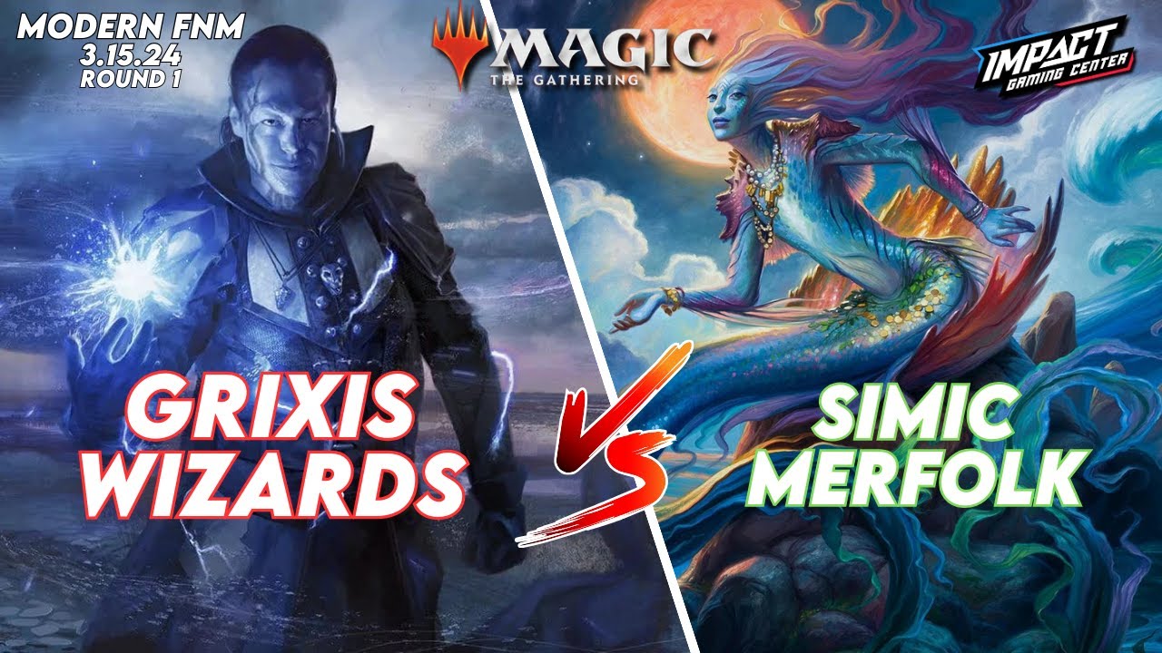 [PAPER] Grixis Wizards (Jake S) VS Simic Merfolk (Luke S) | 3.15.24 ...