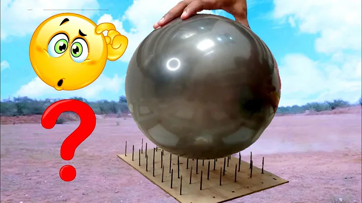 EXPERİMENT: Nails VS WATER BALLOON || Bed of Nails Easy DIY Science Experiments||WQ Experiments ||