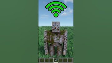 iron golem with different Wi-Fi