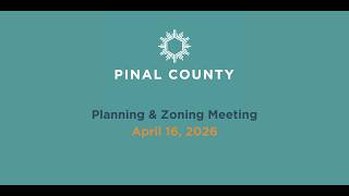 Planning & Zoning Meeting - April 16, 2026 (Part 1)