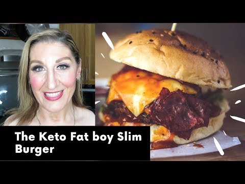 My version of a Keto Fat boy Slim Burger