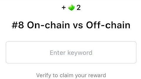On-chain vs Off-chain | SEED