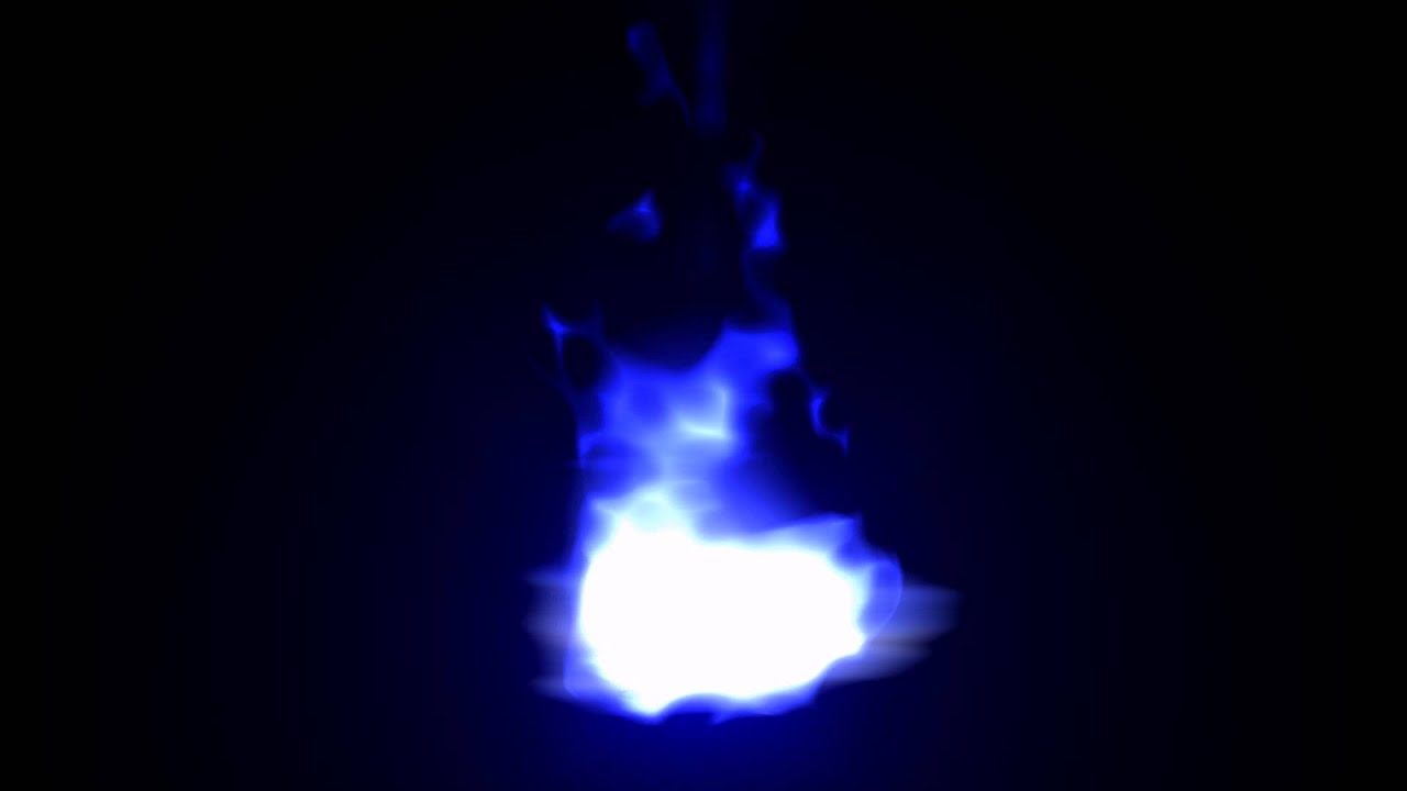 Blue Flame Effect YouTube