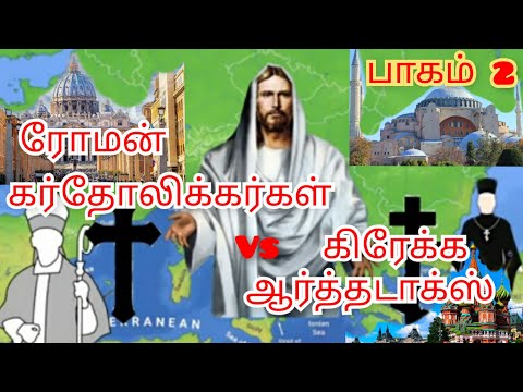 roman catholic vs Greek orthodox # ரோமன் கர்தோலிக்கர்கள் மற்றும் கிரேக்க ஆர்தாடக்ஸ்