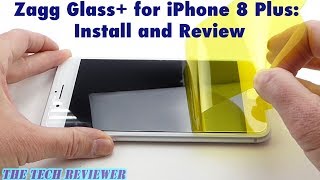 Zagg Glass+ for iPhone 8 Plus: Install and Review!