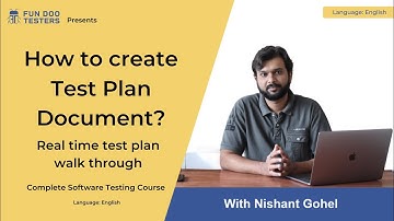 Software testing tutorial - How to create test plan Real-time test plan walkthrough