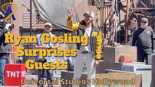 Ryan Gosling Surprises Guests at First 'The Fall Guy Live' at Universal Studios Hollywood