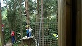Go Ape Aberfoyle Big Tarzan Swing Youtube
