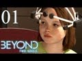 Beyond Two Souls PS3 Walkthrough HD 720P - Part 1 - Intro + The Experiment