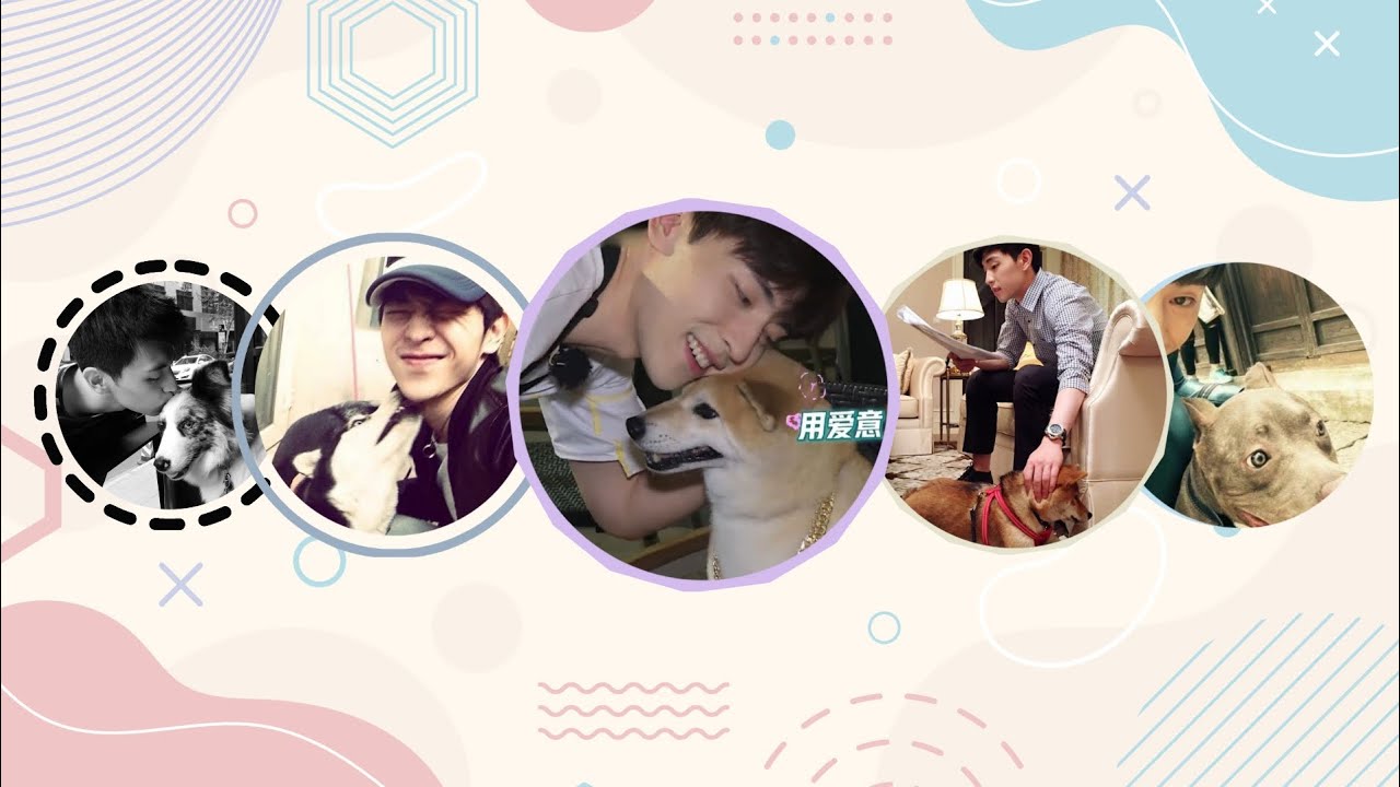 Share some DL’s interactions with dogs｜分享一些邓帅哥与狗狗的互动