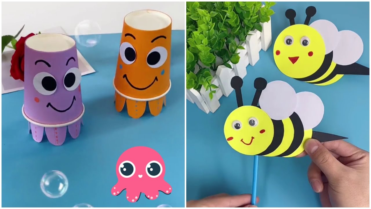 16 Simply Creative Paper Animal Crafts For Kids