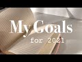 My goals for 2021 | Fav book recommendation!