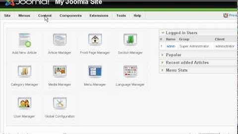 Hoe gebruik je de Trash manager in Joomla?
