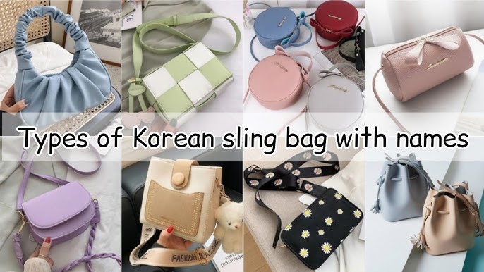 Korean handbag/sling bag ideas👜✨