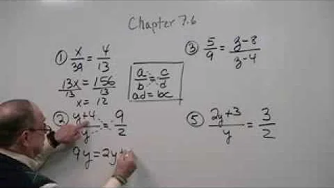 1109 Chap 7.6 Part 1 Solving Word Problem Using Rational Equations