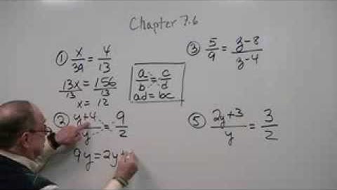 1109 Chap 7.6 Part 1 Solving Word Problem Using Rational Equations